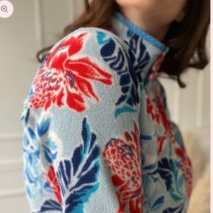 Patagonia Synchilla Fleece Floral RARE H4